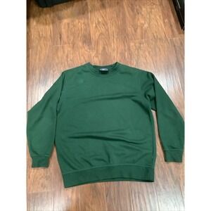 American Legend Originals Mens Green Pullover Sweater Crew Neck Size Small